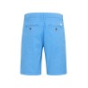 Light blue knee-length Bermuda shorts with button and back pocket – Dieffe Tricot