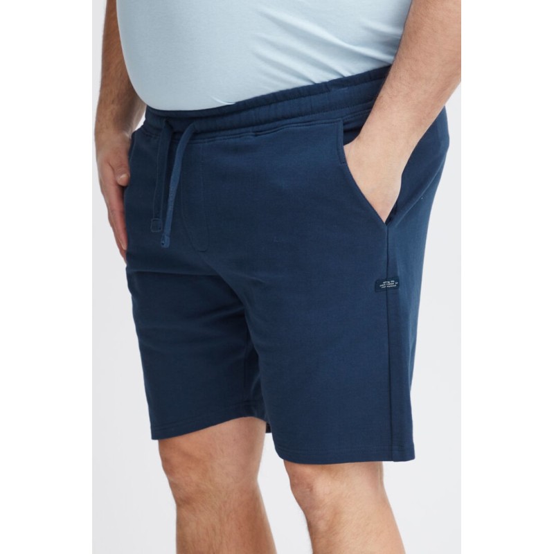 Blue Drawstring Bermuda Shorts
