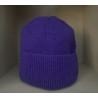 Ribbed viscose beanie