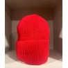 Ribbed viscose beanie