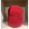 Ribbed viscose beanie