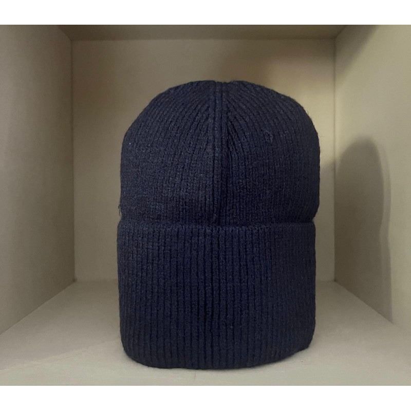 Ribbed viscose beanie