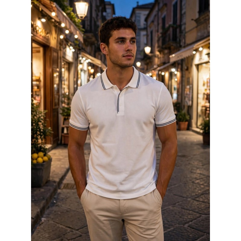Polo bianca