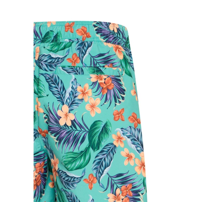 Costume fondo turchese a fiori – Dieffe Tricot