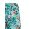 Turquoise floral swim shorts – Dieffe Tricot