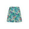 Turquoise floral swim shorts – Dieffe Tricot